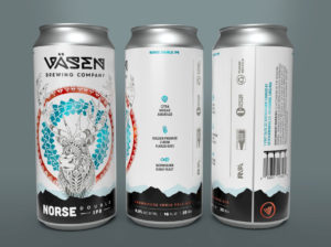 Vasen Brewing Co. Can Design