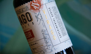 Virago Spirits Label Detail