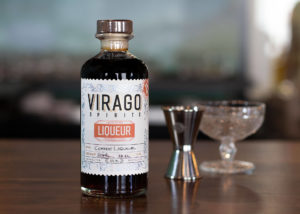 Virago Spirits Liqueur Label