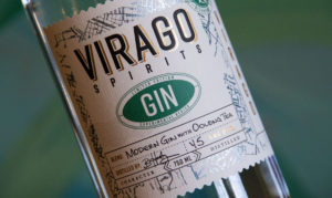 Virago Spirits Gin Label
