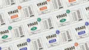 Virago Spirits Bottle Labels