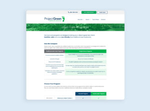 Project Green Web Design