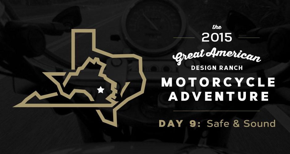 Design Ranch Moto Adventure: Day 9